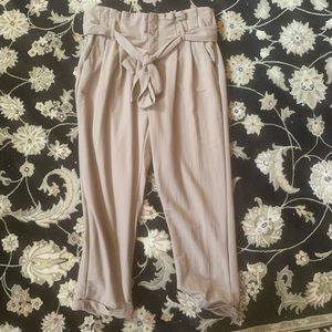 Beige Paper Bag Pants💛